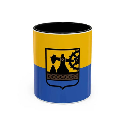 Flag of Katowice Poland - Accent Coffee Mug 11oz Black - Go Mug Yourself