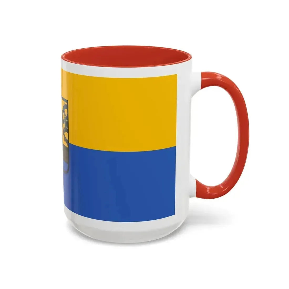 Flag of Katowice Poland - Accent Coffee Mug - Go Mug Yourself