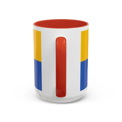Flag of Katowice Poland - Accent Coffee Mug - Go Mug Yourself