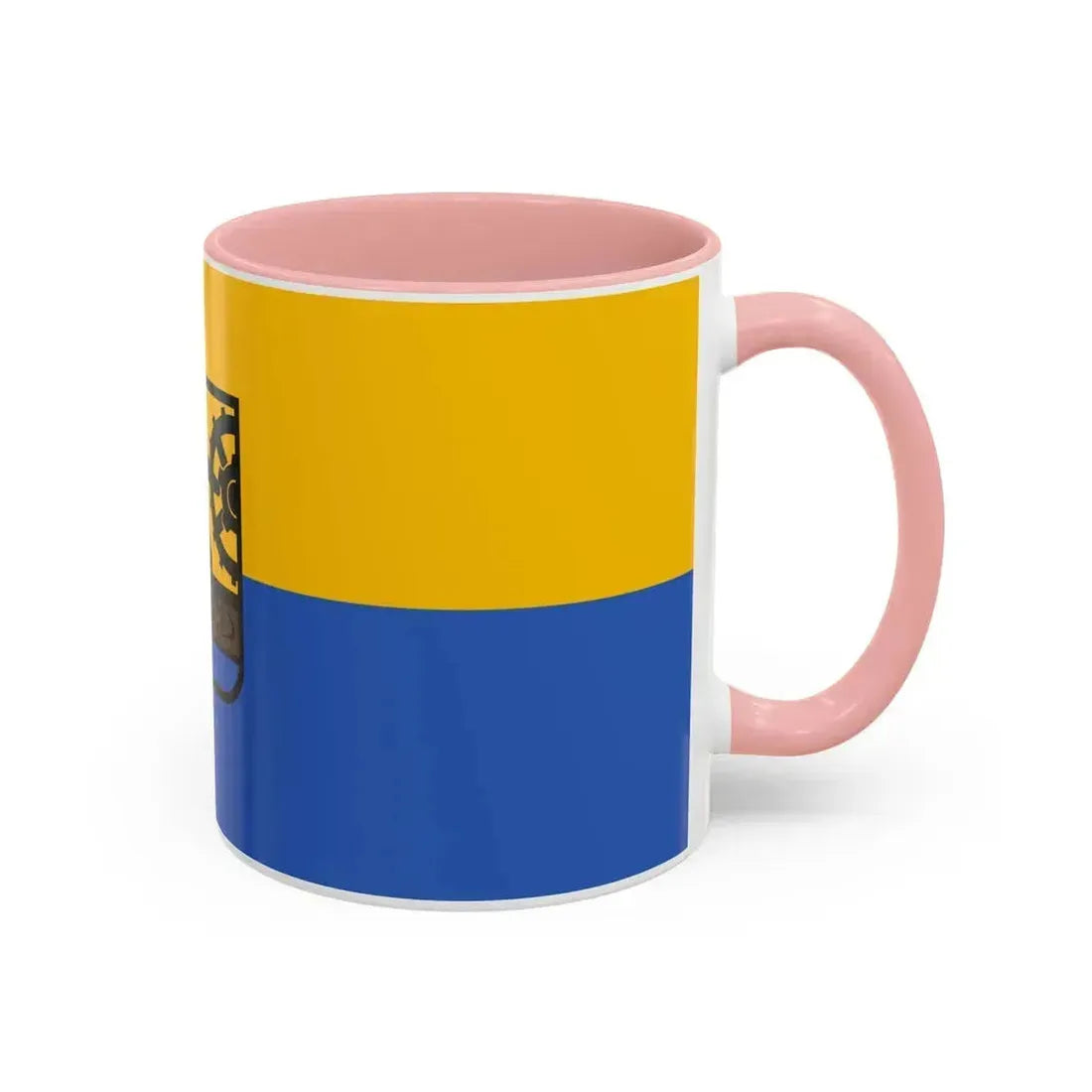 Flag of Katowice Poland - Accent Coffee Mug - Go Mug Yourself