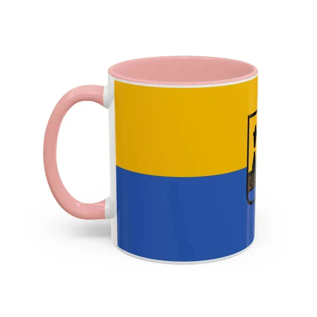 Flag of Katowice Poland - Accent Coffee Mug - Go Mug Yourself