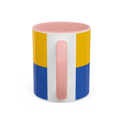 Flag of Katowice Poland - Accent Coffee Mug - Go Mug Yourself