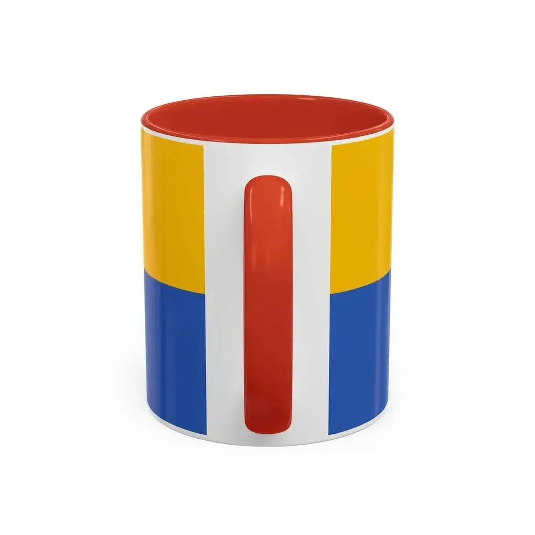 Flag of Katowice Poland - Accent Coffee Mug - Go Mug Yourself