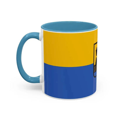 Flag of Katowice Poland - Accent Coffee Mug - Go Mug Yourself