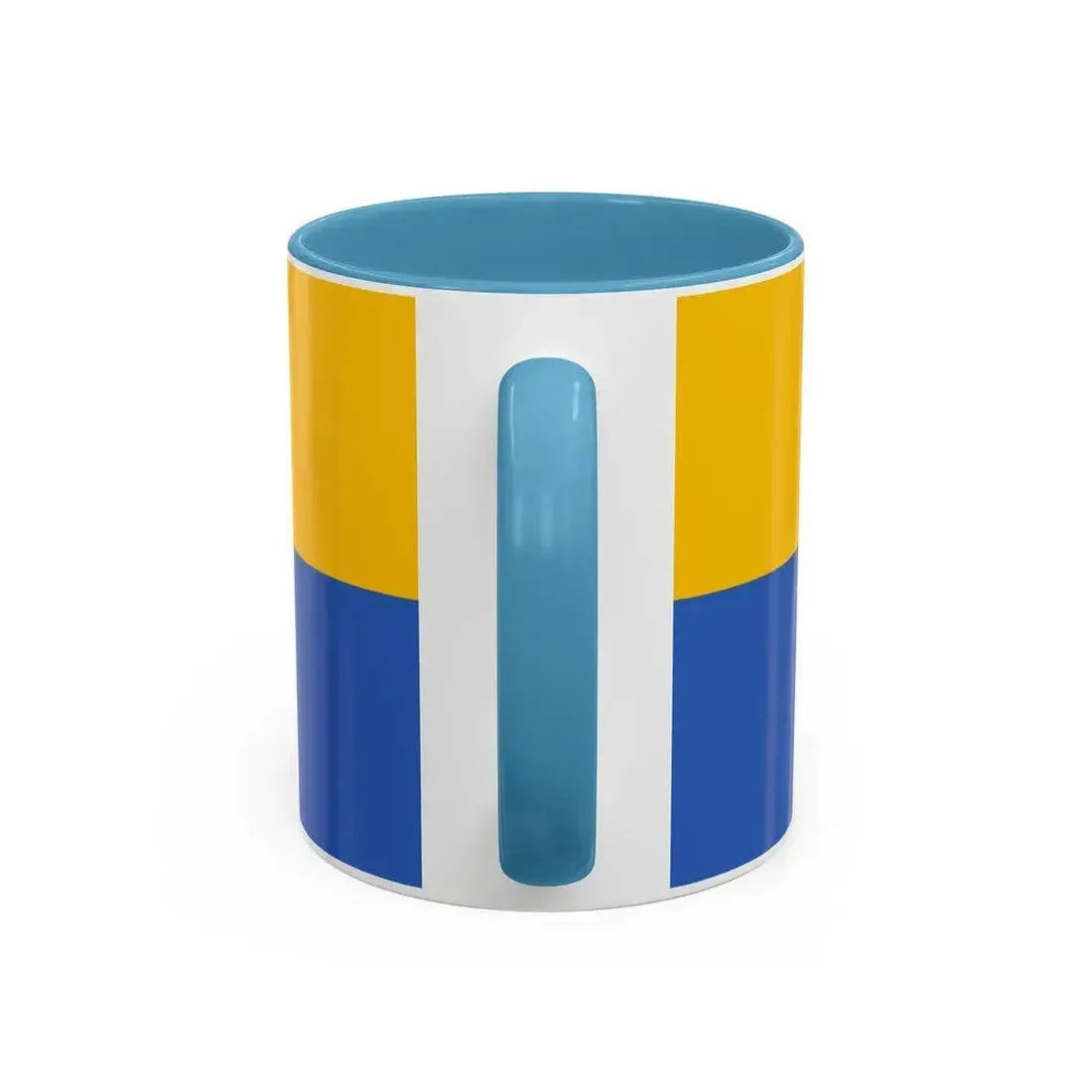 Flag of Katowice Poland - Accent Coffee Mug - Go Mug Yourself