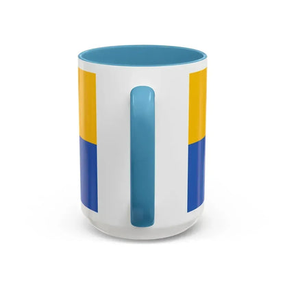 Flag of Katowice Poland - Accent Coffee Mug - Go Mug Yourself