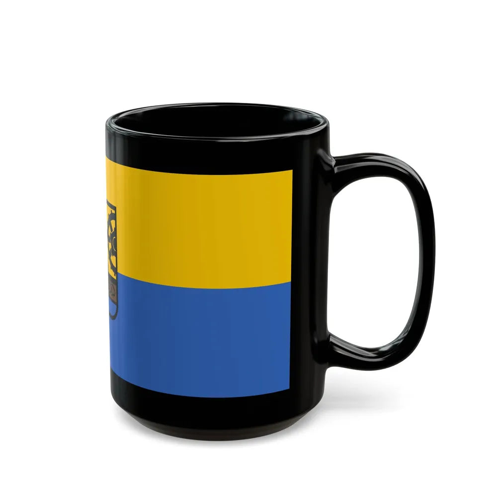 Flag of Katowice Poland - Black Coffee Mug-Go Mug Yourself