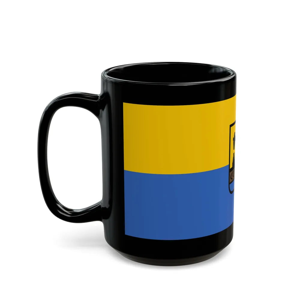 Flag of Katowice Poland - Black Coffee Mug-Go Mug Yourself