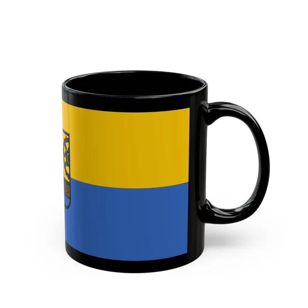 Flag of Katowice Poland - Black Coffee Mug-Go Mug Yourself