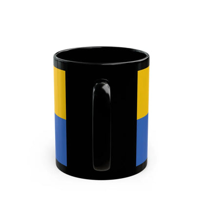 Flag of Katowice Poland - Black Coffee Mug-Go Mug Yourself