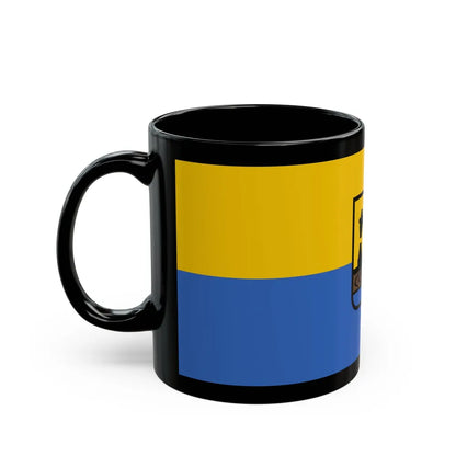 Flag of Katowice Poland - Black Coffee Mug-Go Mug Yourself