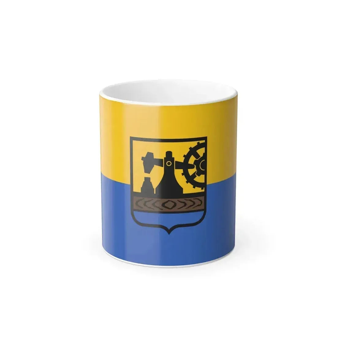 Flag of Katowice Poland - Color Changing Coffee Mug 11oz - Go Mug Yourself