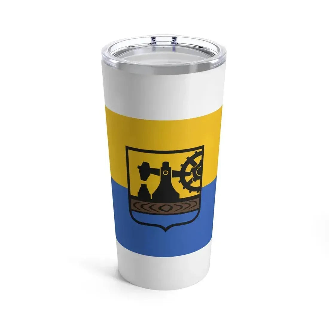 Flag of Katowice Poland - Tumbler 20oz 20oz - Go Mug Yourself