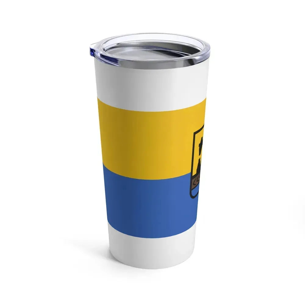 Flag of Katowice Poland - Tumbler 20oz - Go Mug Yourself