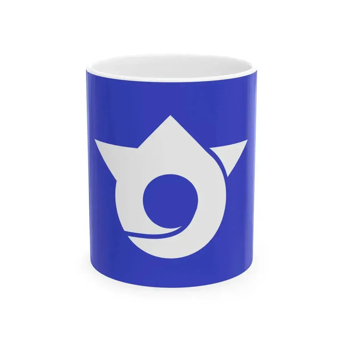 Flag of Katsumoto Nagasaki 1973-2004 (Japan) White Coffee Mug 11oz - Go Mug Yourself