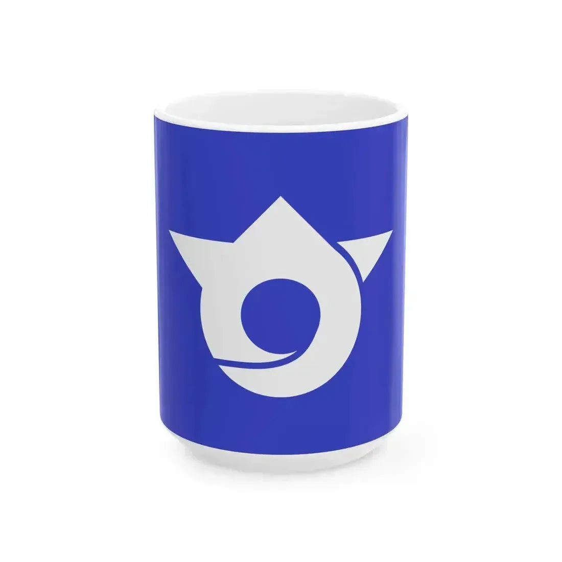 Flag of Katsumoto Nagasaki 1973-2004 (Japan) White Coffee Mug 15oz - Go Mug Yourself