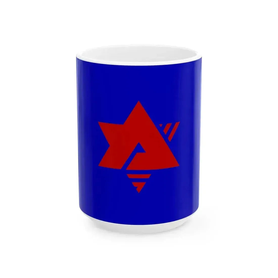 Flag of Katsura Ibaraki 1966-2005 (Japan) White Coffee Mug 15oz - Go Mug Yourself