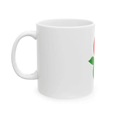 Flag of Katsuragi Nara (Japan) White Coffee Mug - Go Mug Yourself