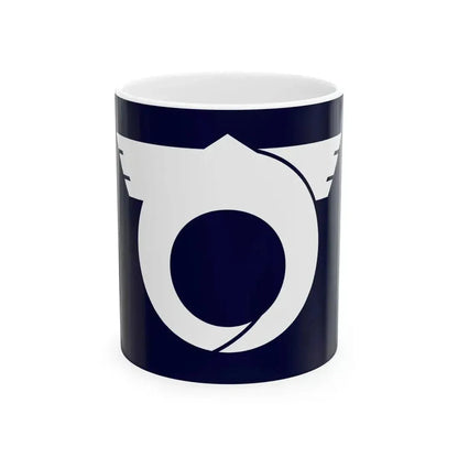 Flag of Katsuragi Wakayama (Japan) White Coffee Mug 11oz - Go Mug Yourself