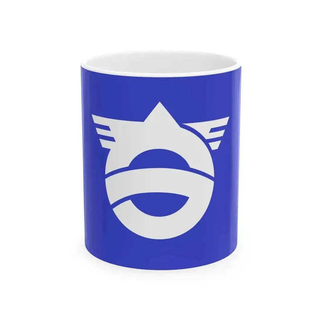 Flag of Katsuren Okinawa 1978-2005 (Japan) White Coffee Mug 11oz - Go Mug Yourself