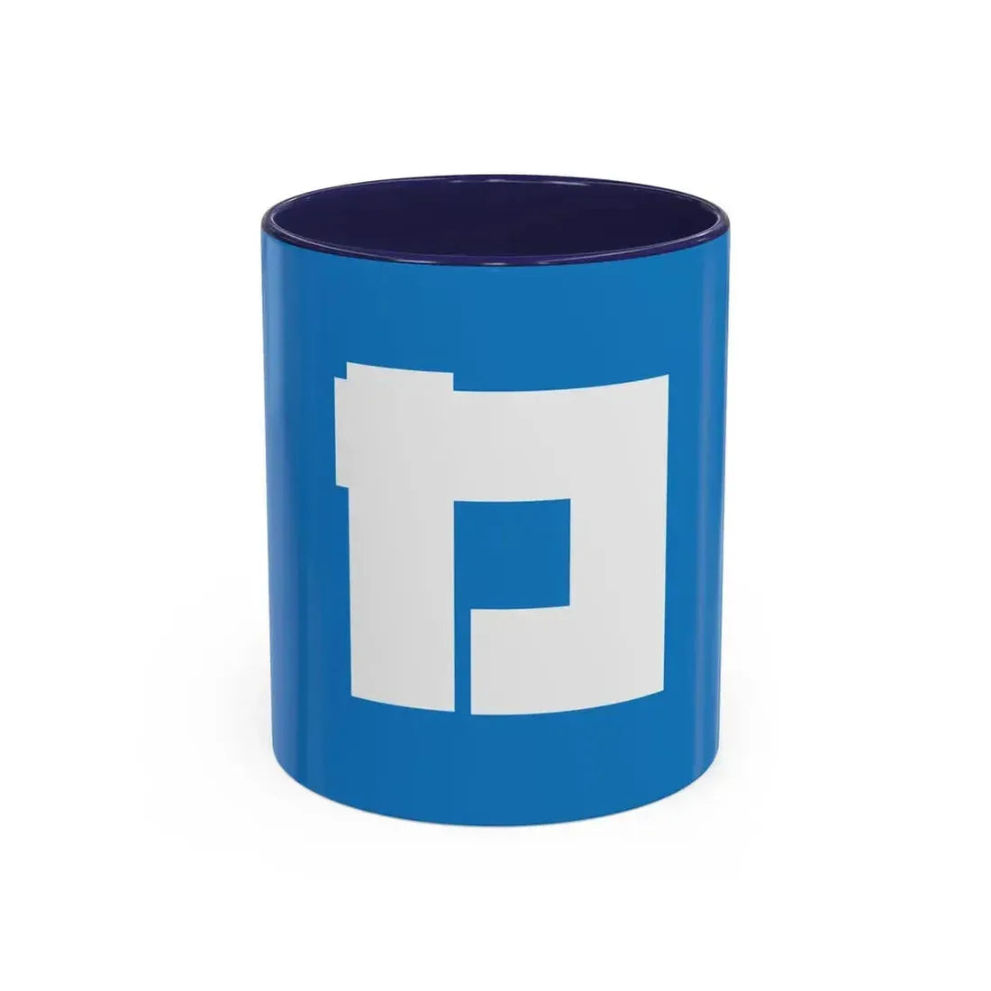 Flag of Katsushika ku Tokyo Japan - Accent Coffee Mug 11oz Navy - Go Mug Yourself