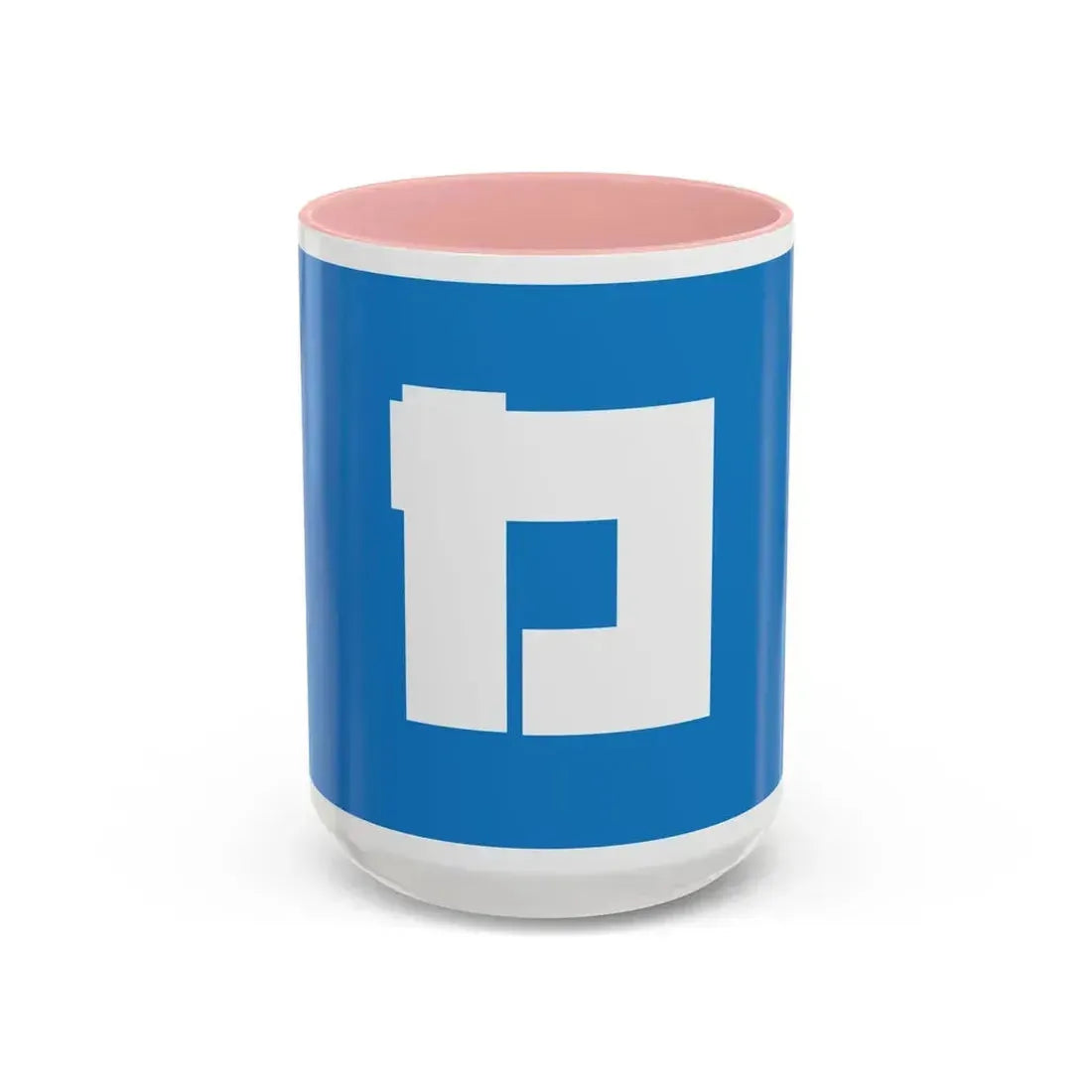 Flag of Katsushika ku Tokyo Japan - Accent Coffee Mug 15oz Pink - Go Mug Yourself