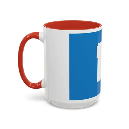 Flag of Katsushika ku Tokyo Japan - Accent Coffee Mug - Go Mug Yourself