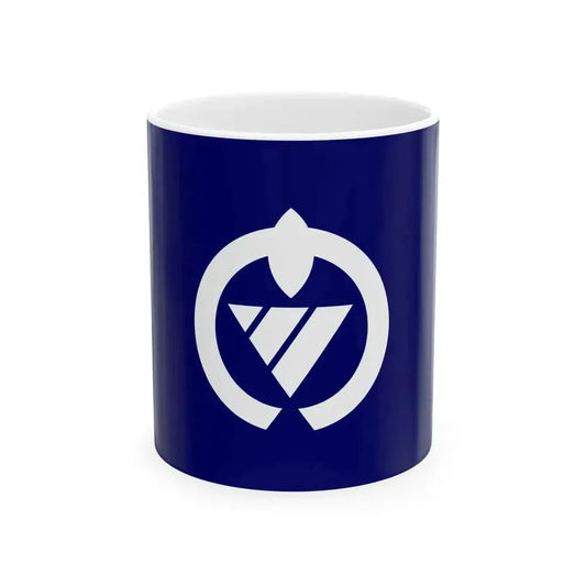 Flag of Katsuura Chiba (Japan) White Coffee Mug 11oz - Go Mug Yourself