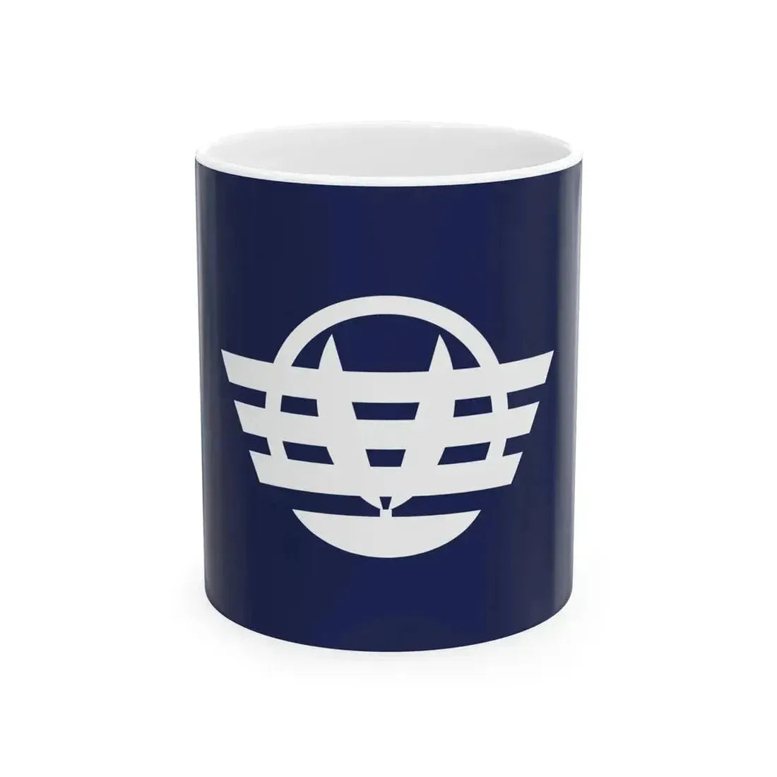 Flag of Katsuura Tokushima (Japan) White Coffee Mug 11oz - Go Mug Yourself