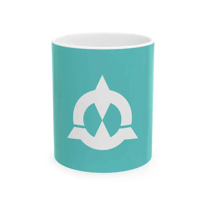 Flag of Katsuyama Fukui (Japan) White Coffee Mug 11oz - Go Mug Yourself