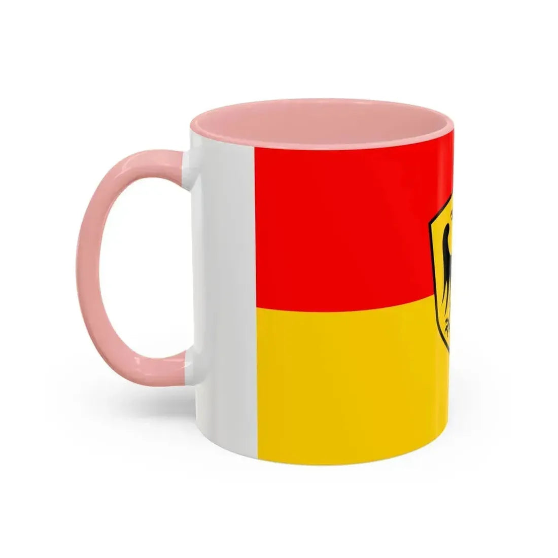 Flag of Kaufbeuren Germany - Accent Coffee Mug - Go Mug Yourself