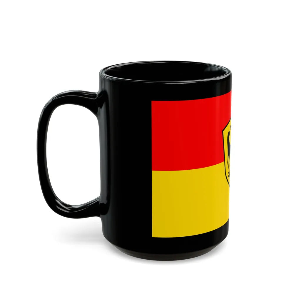 Flag of Kaufbeuren Germany - Black Coffee Mug-Go Mug Yourself