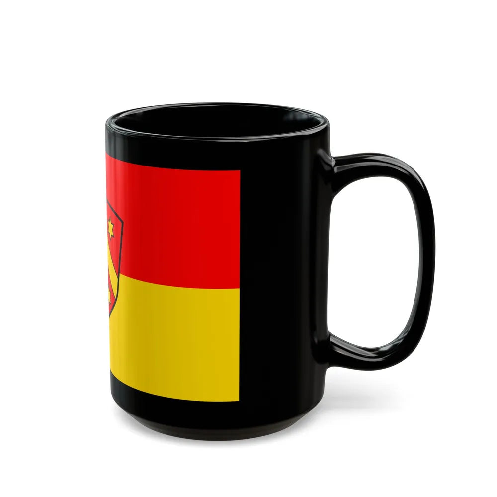 Flag of Kaufbeuren Germany - Black Coffee Mug-Go Mug Yourself