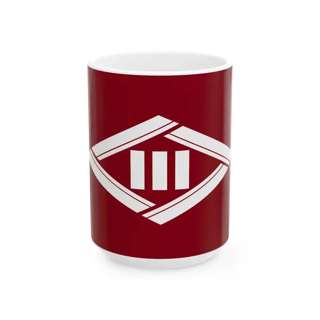 Flag of Kawaba Gunma (Japan) White Coffee Mug 15oz - Go Mug Yourself