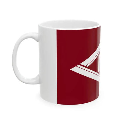 Flag of Kawaba Gunma (Japan) White Coffee Mug - Go Mug Yourself