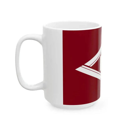 Flag of Kawaba Gunma (Japan) White Coffee Mug - Go Mug Yourself
