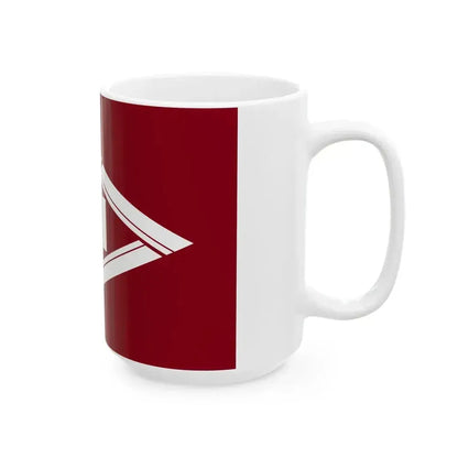 Flag of Kawaba Gunma (Japan) White Coffee Mug - Go Mug Yourself