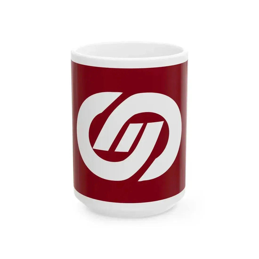 Flag of Kawabe Gifu (Japan) White Coffee Mug 15oz - Go Mug Yourself