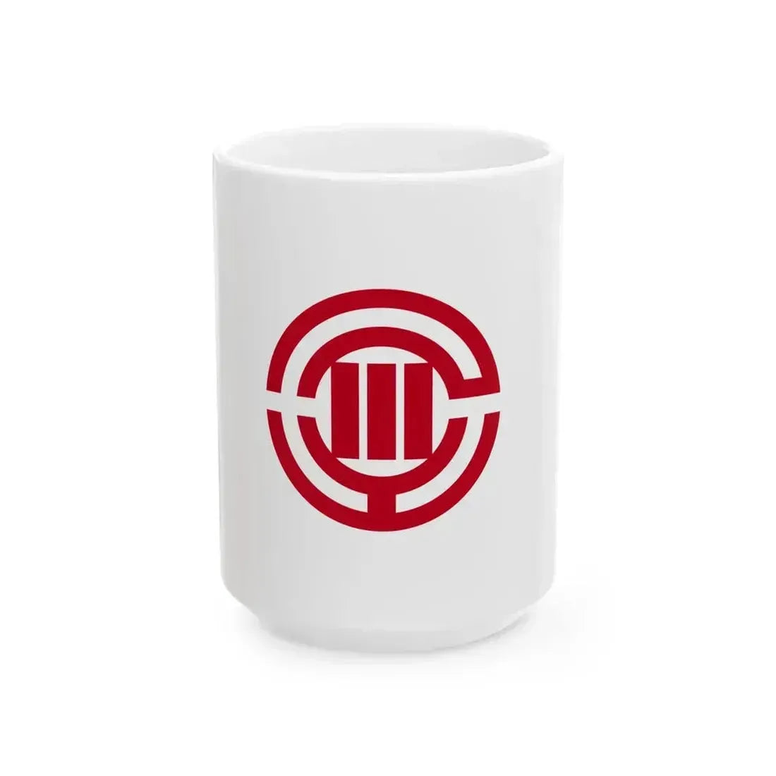 Flag of Kawagoe Saitama Japan - White Coffee Mug 15oz - Go Mug Yourself