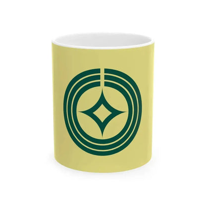 Flag of Kawaguchi Saitama (Japan) White Coffee Mug 11oz - Go Mug Yourself