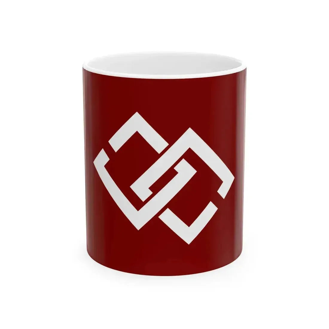 Flag of Kawahara Tottori 1960-2005 (Japan) White Coffee Mug 11oz - Go Mug Yourself