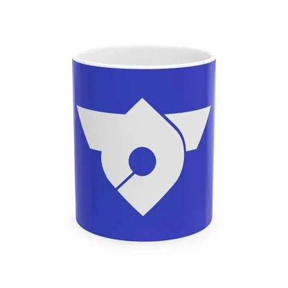 Flag of Kawai Iwate 1964-2010 (Japan) White Coffee Mug 11oz - Go Mug Yourself