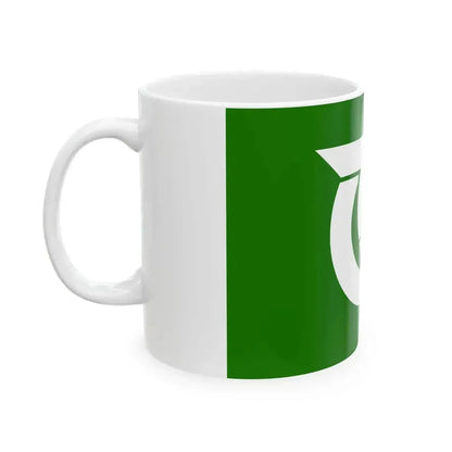Flag of Kawakami Nagano (Japan) White Coffee Mug - Go Mug Yourself