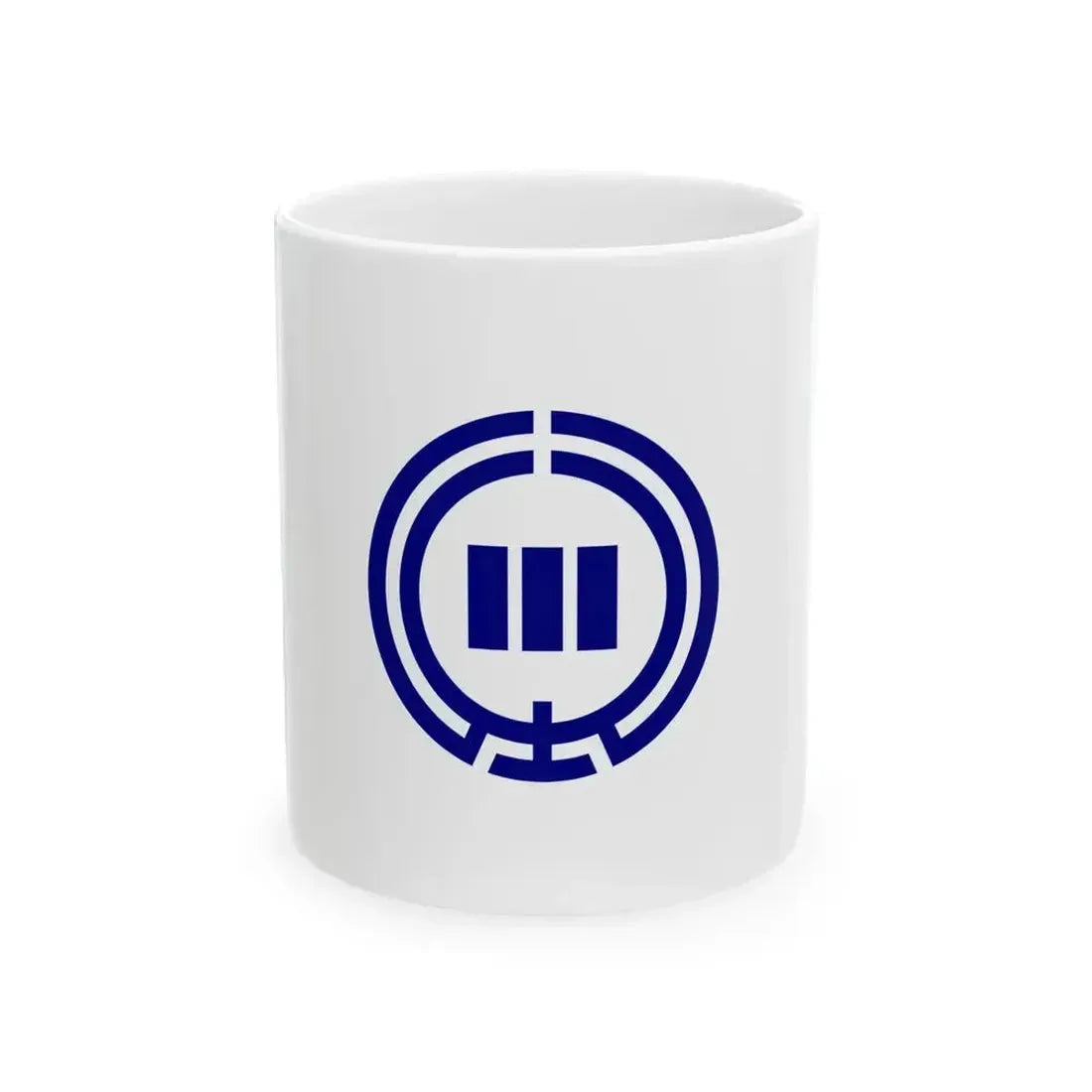 Flag of Kawamoto Saitama 1977-2006 (Japan) White Coffee Mug 11oz - Go Mug Yourself
