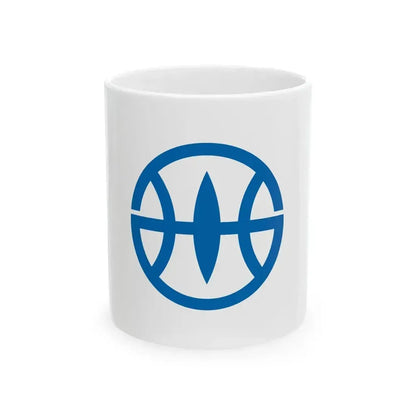 Flag of Kawanishi Hyogo (Japan) White Coffee Mug 11oz - Go Mug Yourself