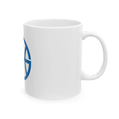 Flag of Kawanishi Hyogo (Japan) White Coffee Mug - Go Mug Yourself