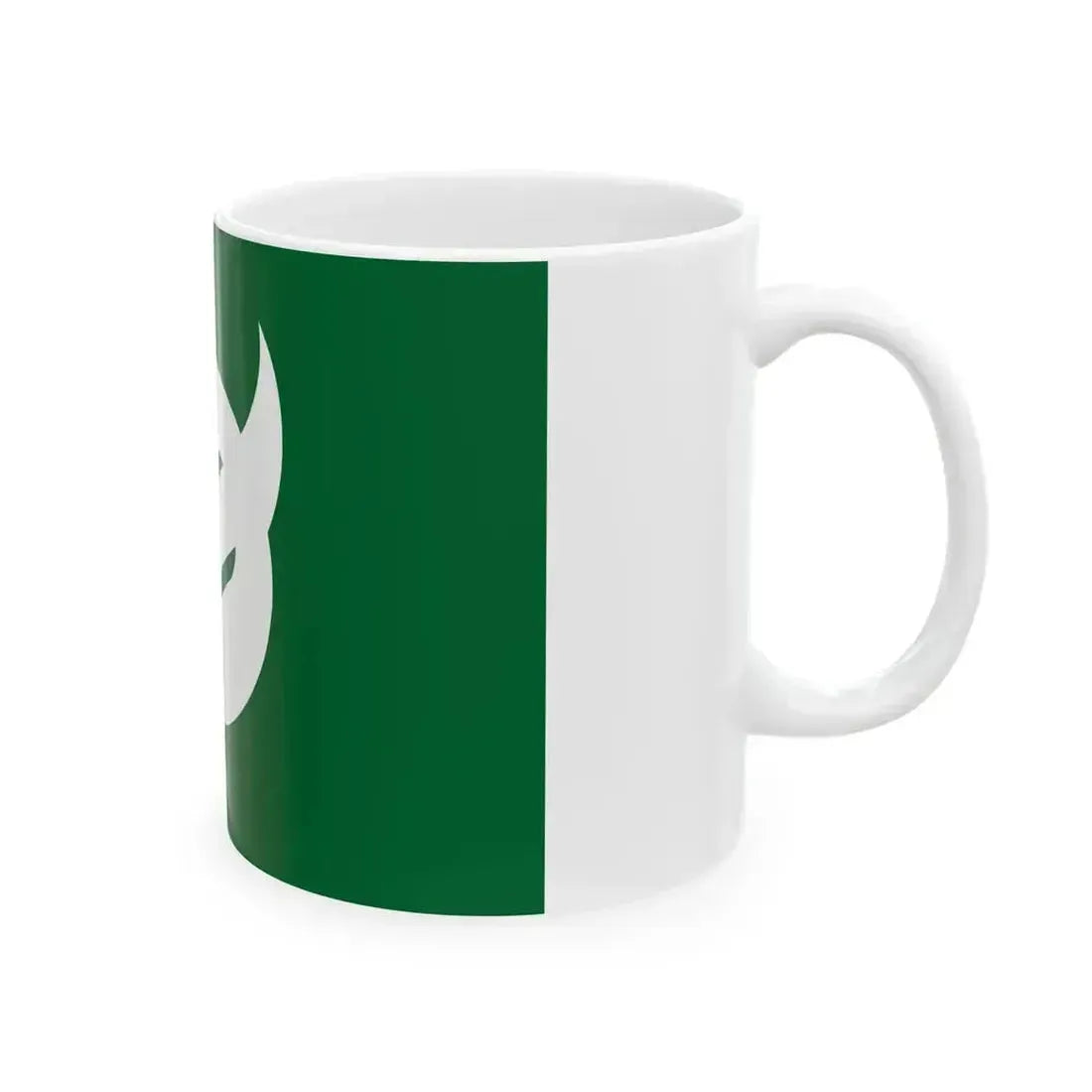 Flag of Kawanishi Nara (Japan) White Coffee Mug - Go Mug Yourself