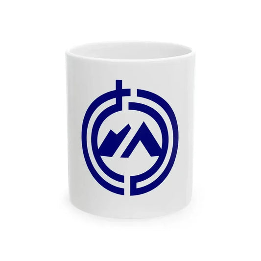 Flag of Kawara Fukuoka (Japan) White Coffee Mug 11oz - Go Mug Yourself