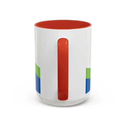 Flag of Kawartha Lakes Canada - Accent Coffee Mug - Go Mug Yourself