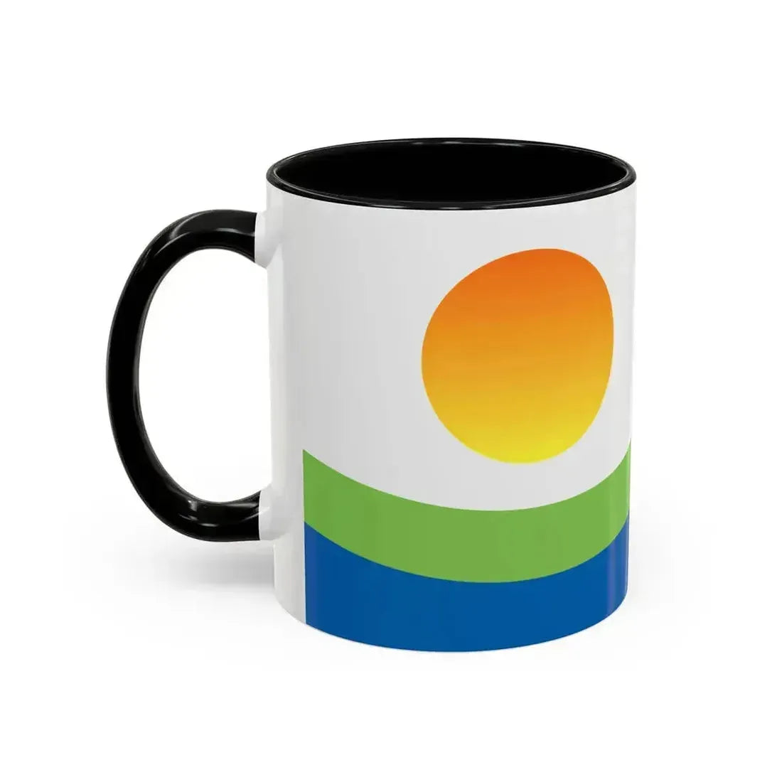 Flag of Kawartha Lakes Canada - Accent Coffee Mug - Go Mug Yourself